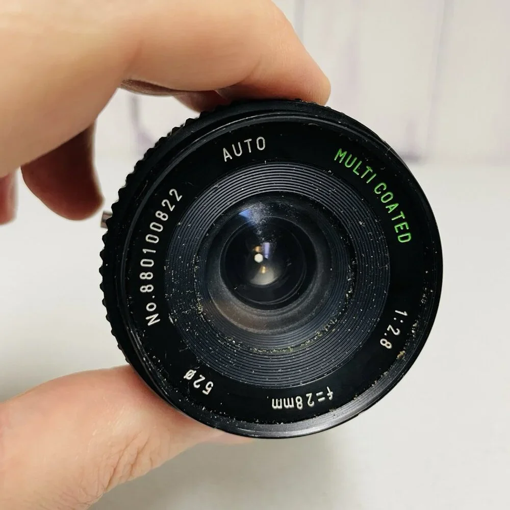 Sears Auto Multicoated 28mm Macro Lens f=28mm 1:2.8